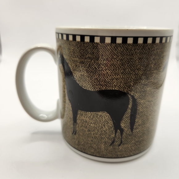 Sakura Brandon House by Warren Kimble Barnyard Animals Horse Coffee Mug - Picture 3 of 8